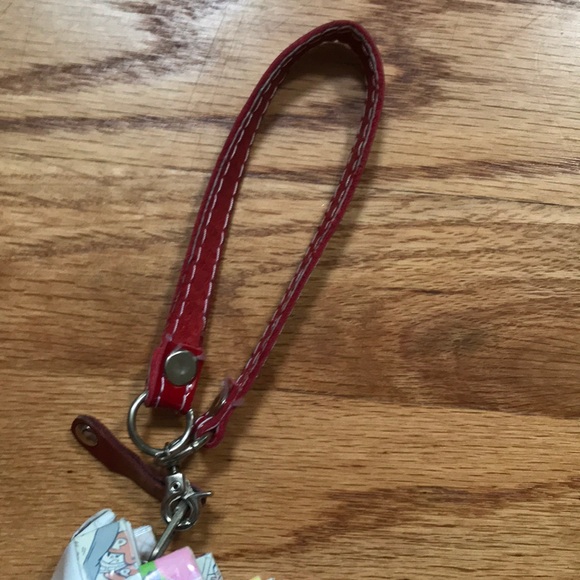 Girly Bubble Gum Wristlet - Picture 2 of 4